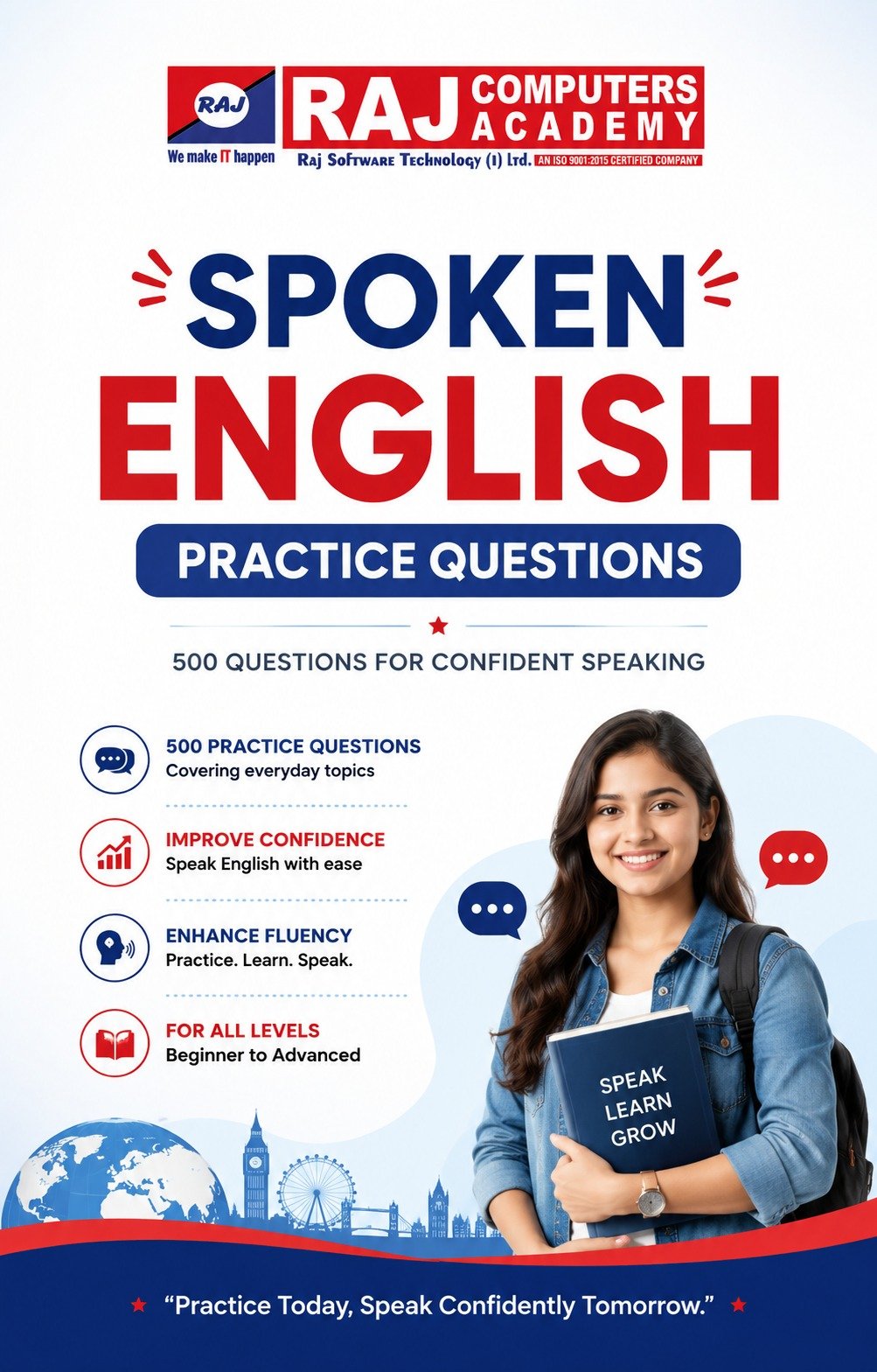 500+ Spoken English Practice Questions